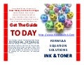 Inkjet factory outlets how win the business lottery work at home inkjet laser toner business opportunity the secret saving book by gregory bodenhamer nditc 2010
