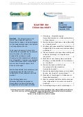Qualität der Innenraumluft