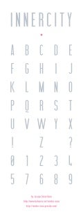 Innercity Font