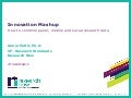 August 2011 Webinar: Innovation Mash-up