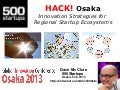 Hack Osaka: Innovation Strategies for Regional Startup Ecosystems