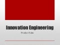 Innovation engineering