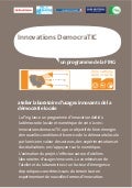 Veille sur les nouveaux usages participatifs numériques