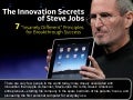 Innovation Secrets of Steve Jobs