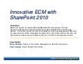 Innovative_ecm_with_sharepoint_2010