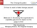 INPACT 2: How to avoid a failed project - Slidecast 2: Organisation’s capability