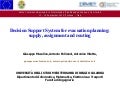 Decision Support Systems for evacuation planning: supply, assignment and routing, di Giuseppe Musolino, Antonio Polimeni, Antonino Vitetta