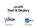 JavaEE - Test & Deploy