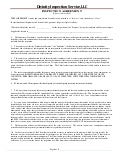 Inspection agreement @ divinityinspectionservice.com