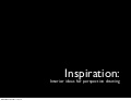 Inspiration: interior ideas for perspective drawing