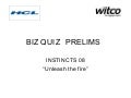 Instincts Prelilms