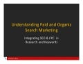 Integrating SEO & PPC Search Marketing