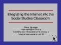Integrating the Internet into the Social Studies Classroom