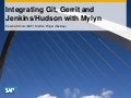Integrating Git, Gerrit and Jenkins/Hudson with Mylyn