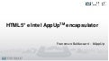 Intel AppUp Webinar Italiano html5