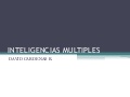 Inteligencias multiples