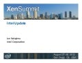 Intel update