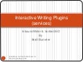 Interactive writing plugins (services) inbound writer & scribeseo