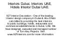 Interior decoration companies dubai