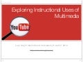 Exploring Instructional Use of Multimedia