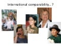 International comparability