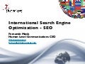 International Search Engine Optimization - Multilingual SEO