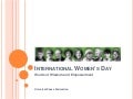 International Women&rsquo;s Day readings