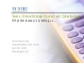 Teens, Online Stranger Contact & Harassment: What the data tell us