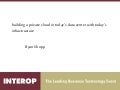 Interop nyc   building a private cloud today - automation - shopp -final