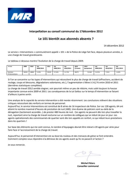 Le 101 bientôt aux abonnés absents ?