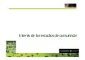 Interés de los estudios del consumidor 