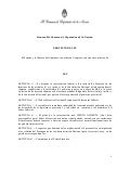 Intervención provincia de Formosa