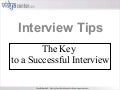 Interview Tips