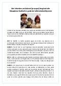 Une interview exclusive de Kadhafi!