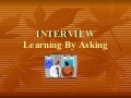 Interviewing Updated  Summer 09 Mah1