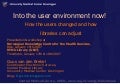 Into the User environment Now! : how users have changed and how libraries can adjust