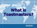 Intro To Toastmasters