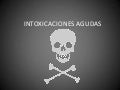 Intoxicaciones agudas