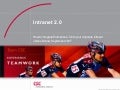 Intranet 2.0 - Integrating Enterprise 2.0 into your corporate intranet
