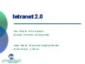 Intranet 2.0 Webinar Oct 2008