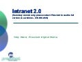 Intranet 2.0 by Toby Ward, Prescient Digital Media