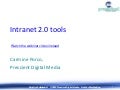 Intranet 2.0 Tools