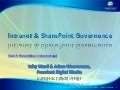 Intranet and SharePoint Governance