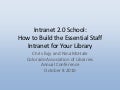 Intranets school