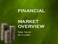 Intro Financial Market & Institutions