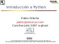 Intro Python