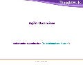 Intro to Agile
