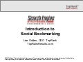 Social Media Marketing with Social Bookmarking