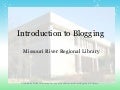 Introduction to Blogging