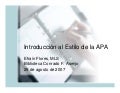 Introduccion Estilo APA